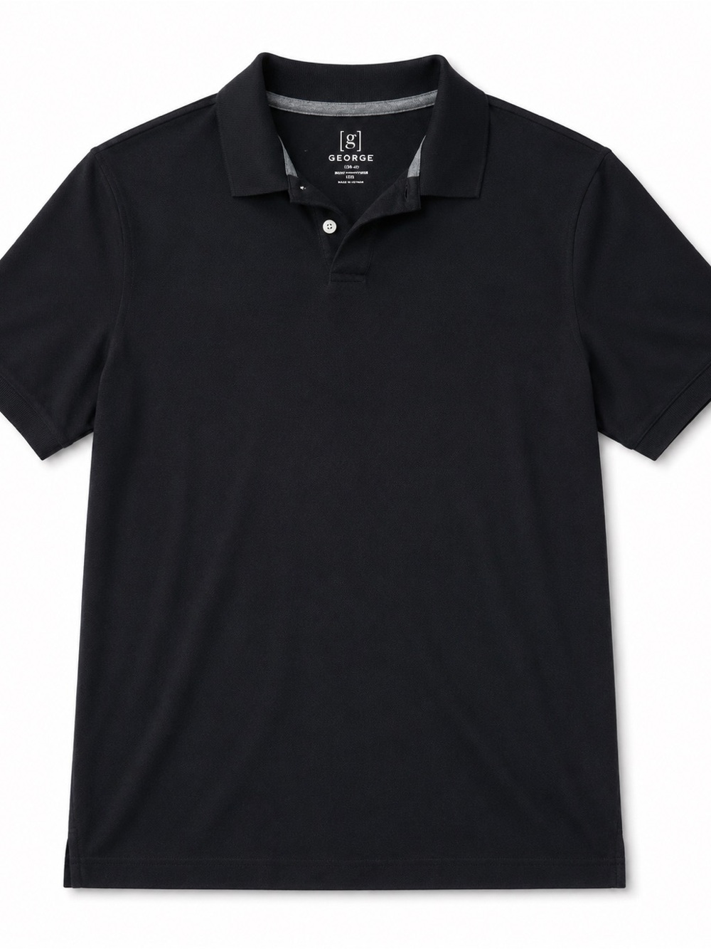 George Black Short-Sleeve Polo